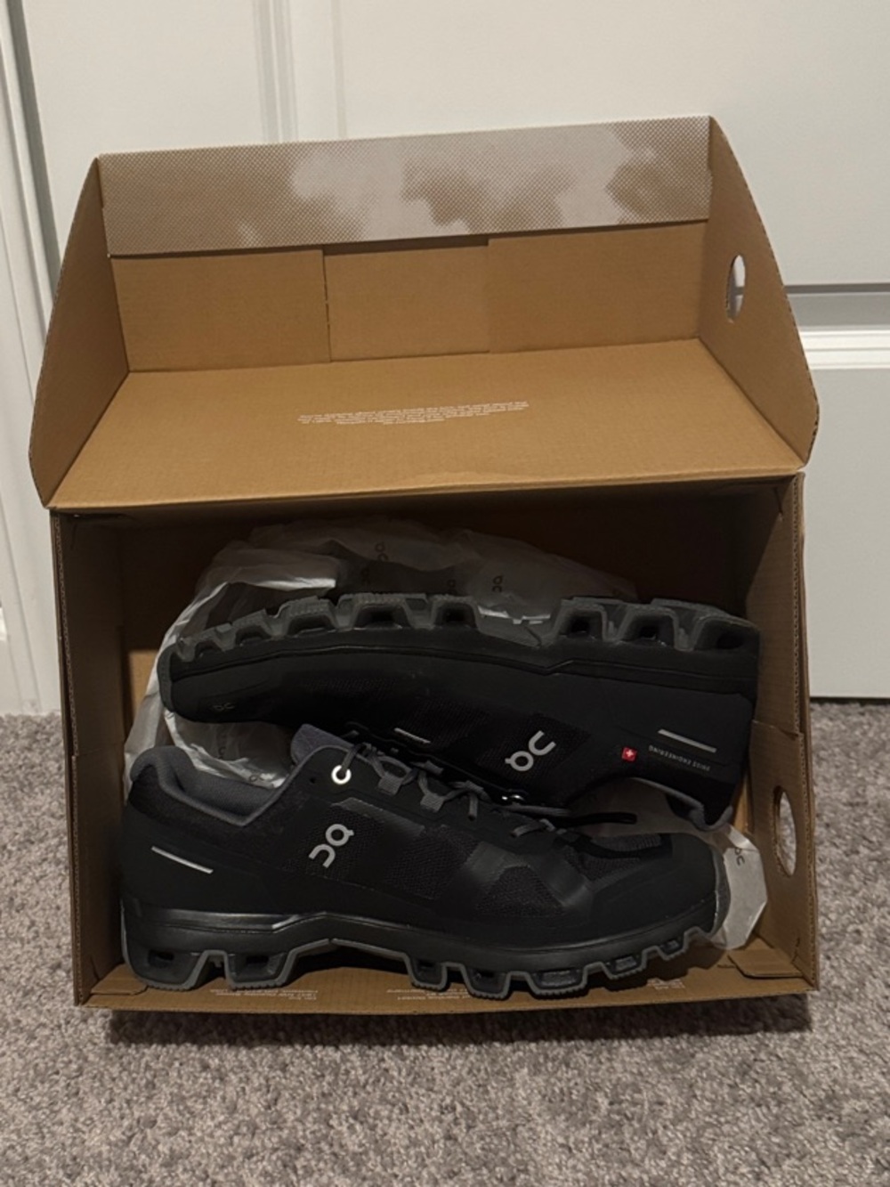 On Running Women’s Black Trail Running Shoes